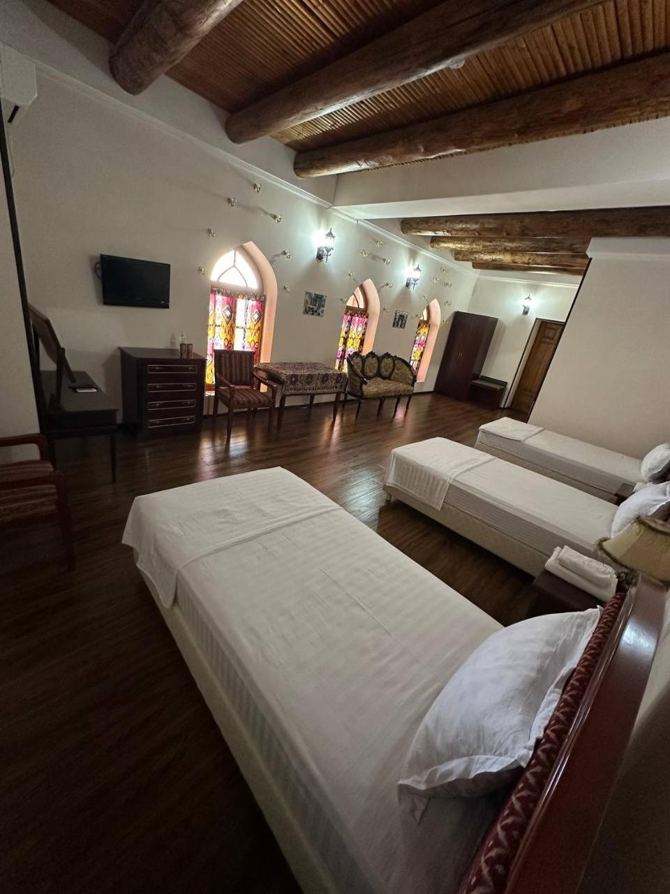 Shoxtut Boutique Hotel Buchara Buitenkant foto
