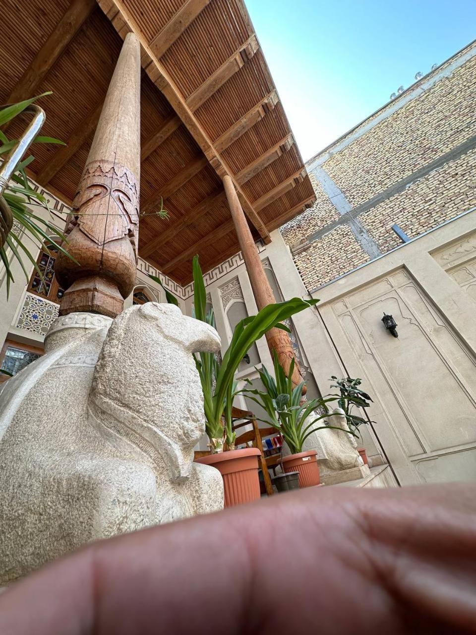 Shoxtut Boutique Hotel Buchara Buitenkant foto